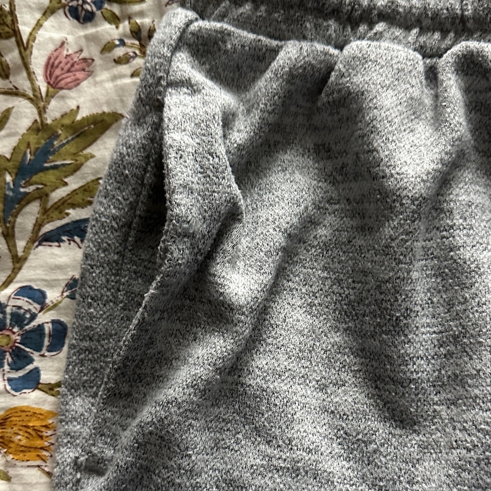 Men's Sweat Shorts Set - Dark Gray and Light Gray - Picture 3 of 9